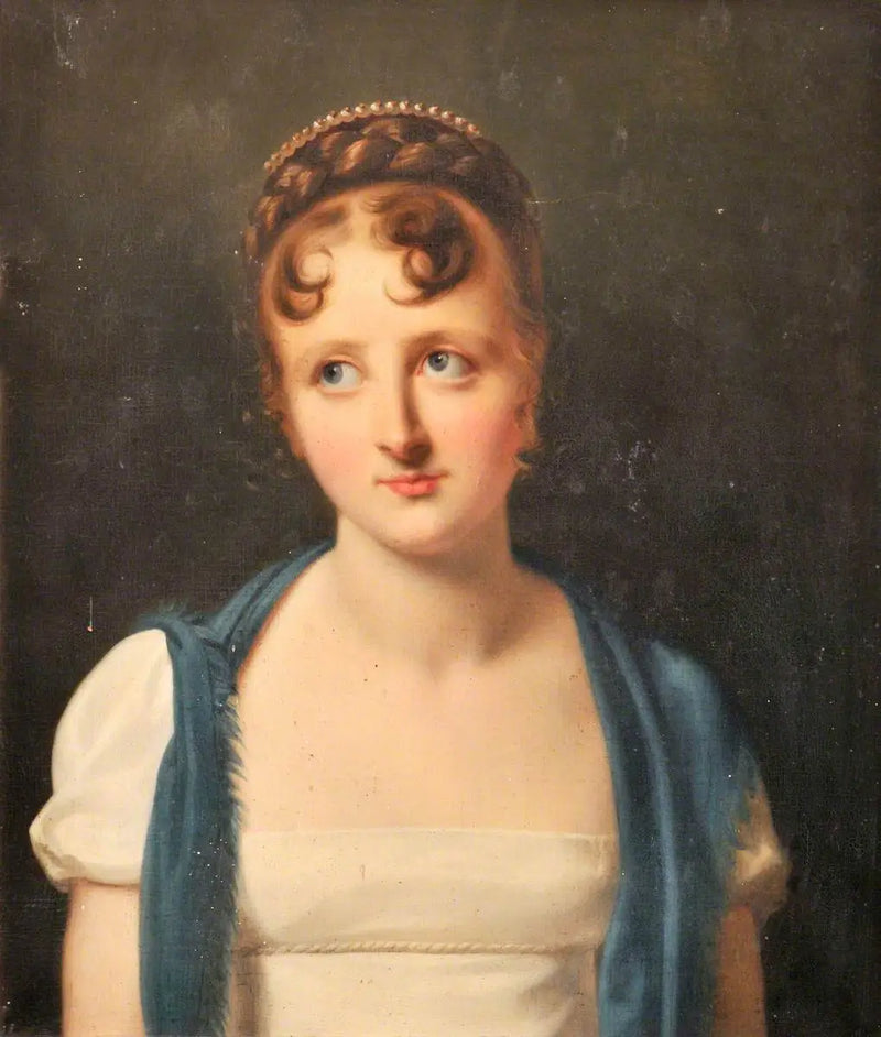 Portrait of an Unknown Woman - Hippolyte Flandrin
