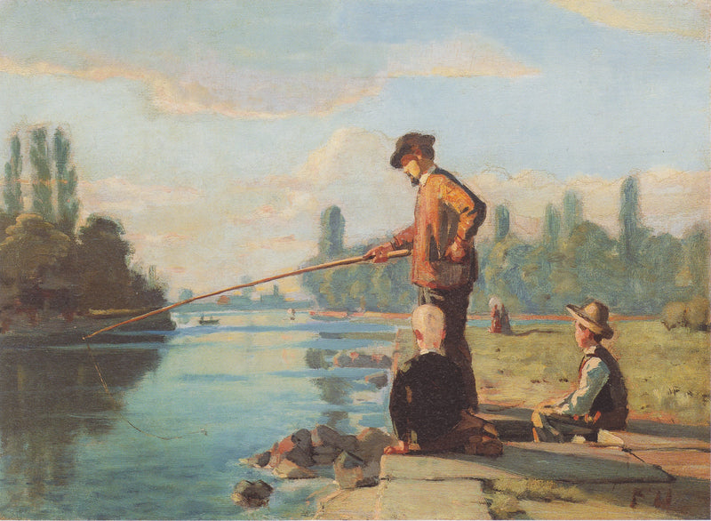 The Fisherman - Ferdinand Hodler