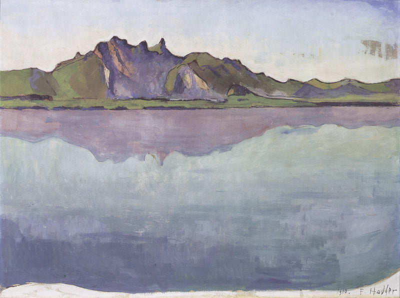 Lake of Thun and the Stockhorn - Ferdinand Hodler
