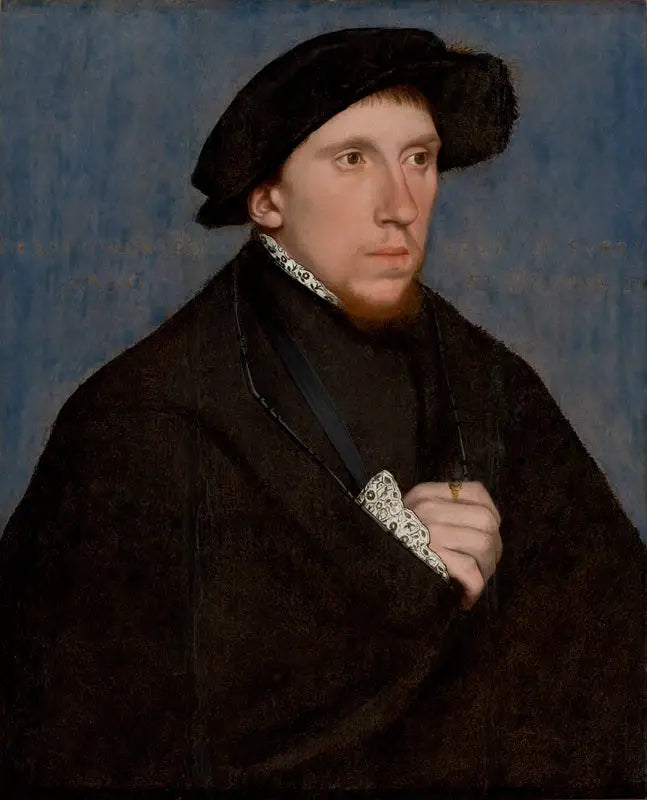 The poet Henry Howard, Earl of Surrey - Hans Holbein the Younger