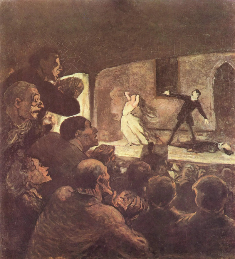 The Melodrama - Honoré Daumier
