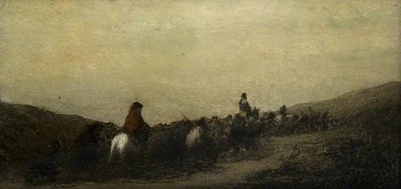 The Fugitives - Honoré Daumier