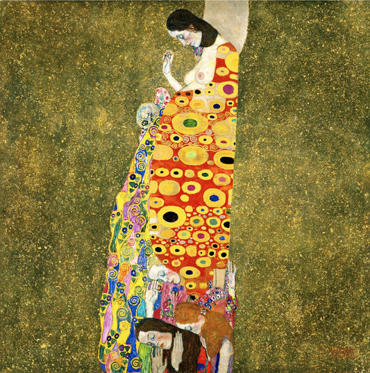🌺 Hope II – Gustav Klimt (1907-1908)