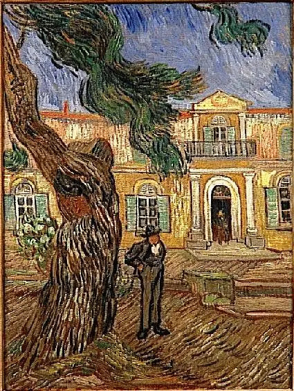 Saint-Paul Hospital in Saint-Rémy-de-Provence - Vincent van Gogh