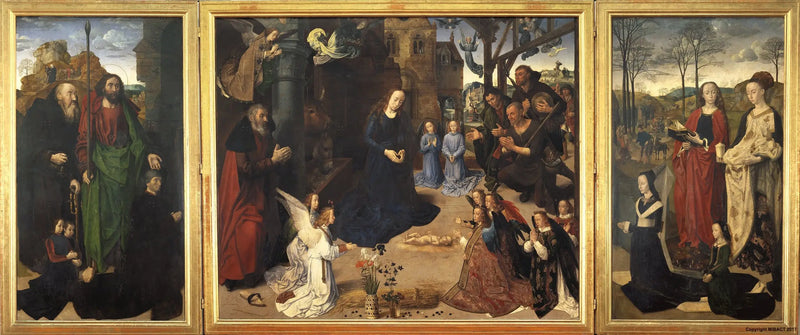 Triptych Portinari - Hugo van der Goes