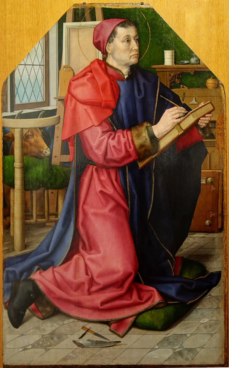 Saint Luke painting the Virgin - Hugo van der Goes