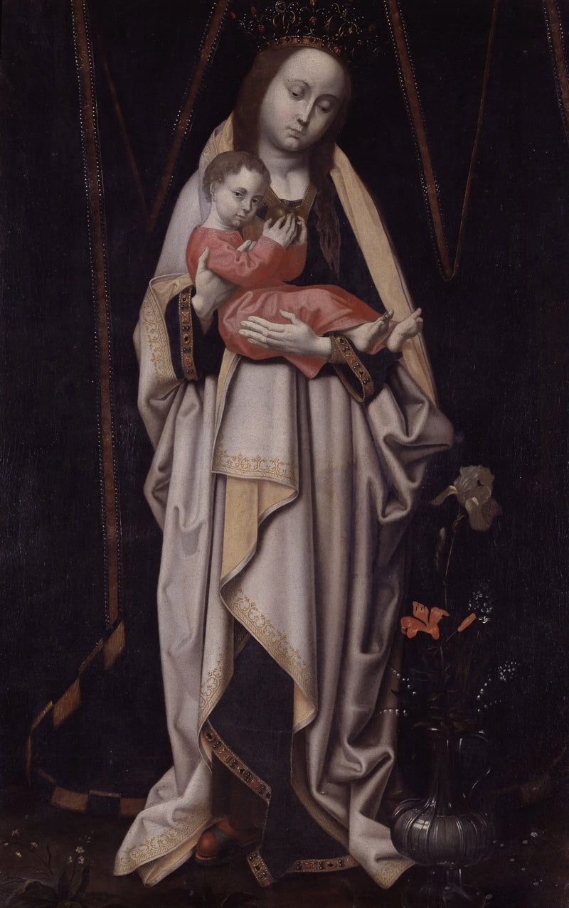 The Virgin and Child - Hugo van der Goes