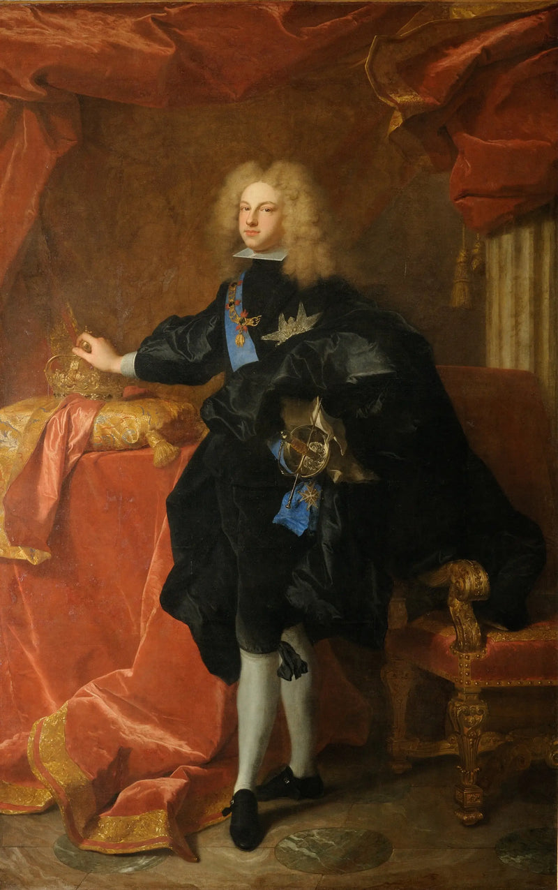 Portrait of Philip V, King of Spain - Hyacinthe Rigaud