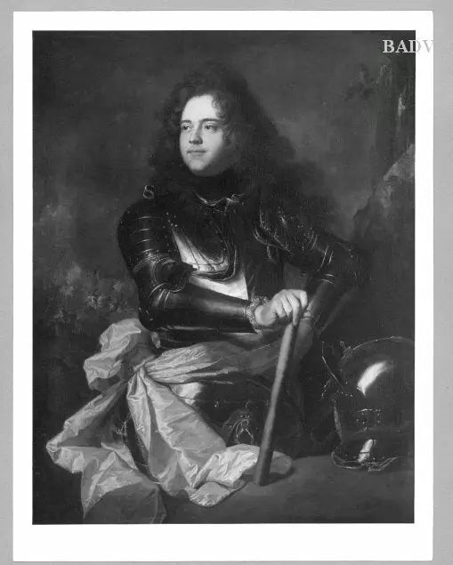 Portrait d’un général en armure - Hyacinthe Rigaud - Alpha Reproduction