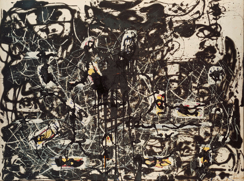 Îles Jaunes - Jackson Pollock