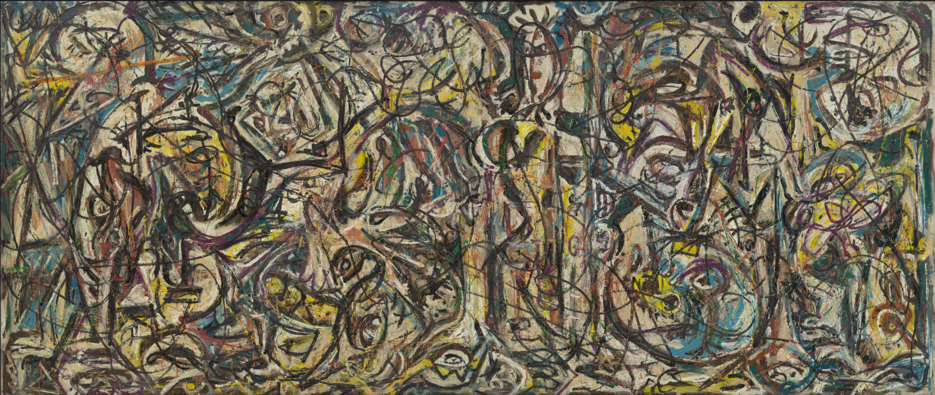Il y en avait sept sur huit - Jackson Pollock