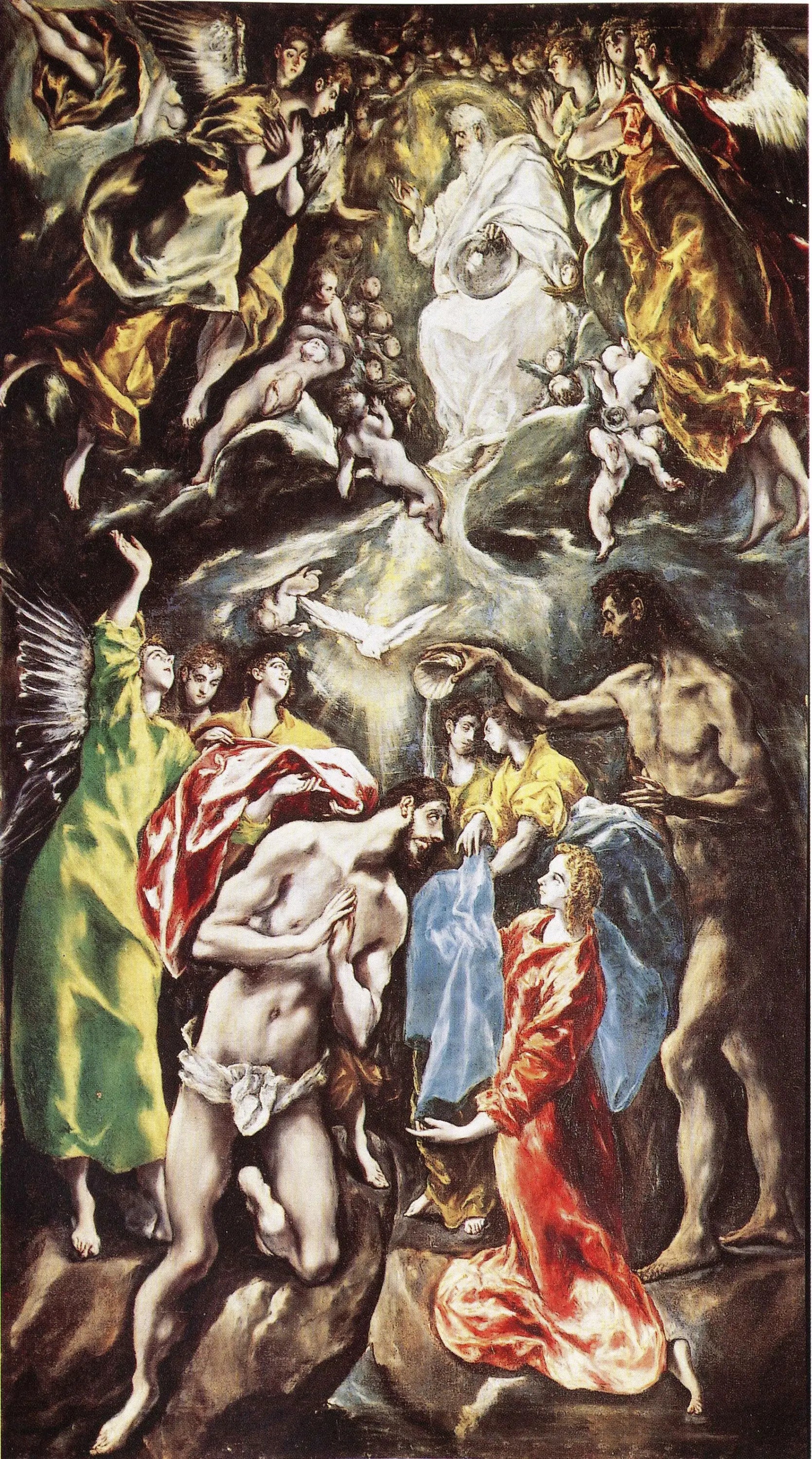 Le Baptême du Christ - El Greco - Alpha Reproduction