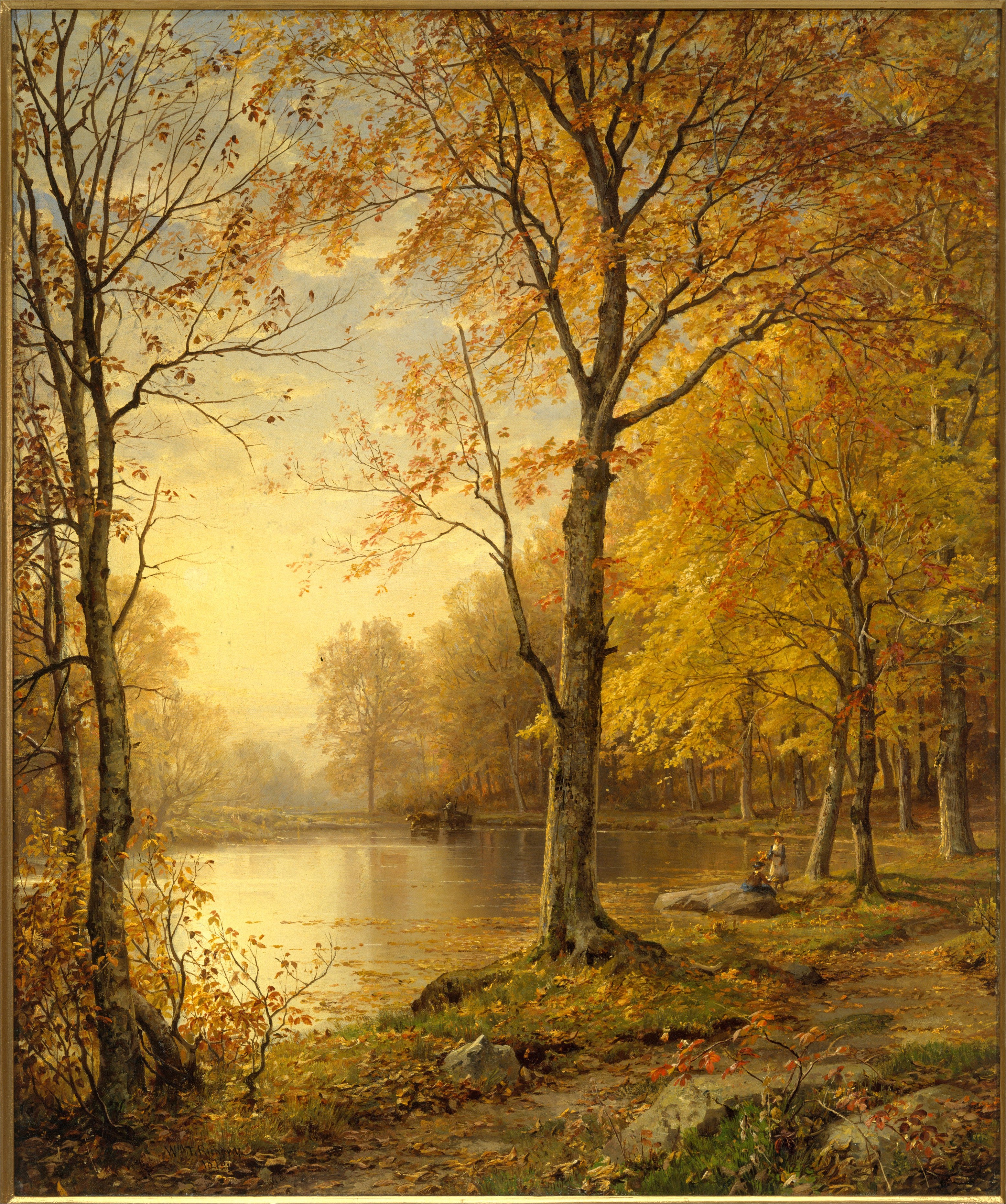 Été indien - William Trost Richards - Alpha Reproduction