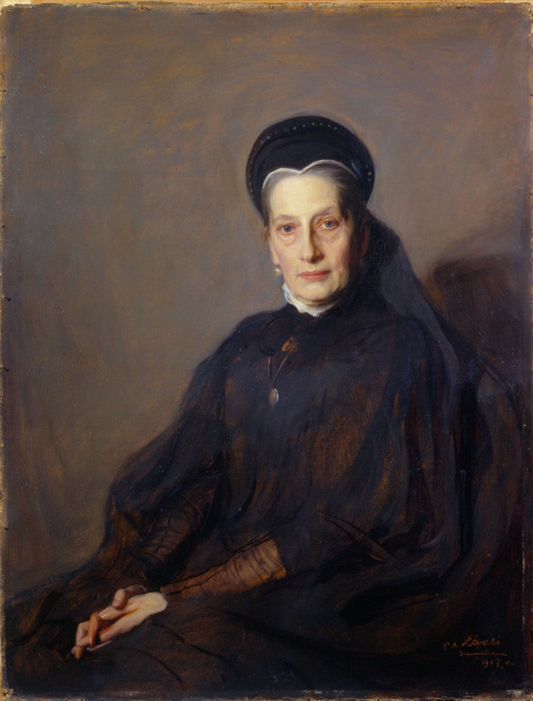 Princess Leopold of Hohenzollern, born Princess Antónia of Braganza - Philip de László