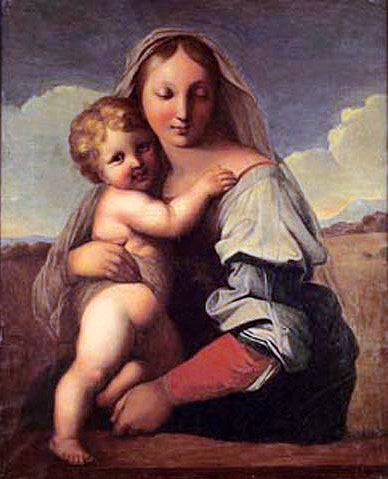 Virgin and Child - Jean-Auguste-Dominique Ingres