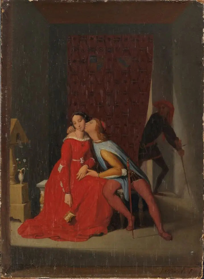 Francesca da Rimini and Paolo Malatesta - Jean-Auguste-Dominique Ingres
