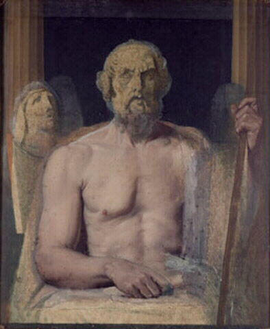 Homer and Orpheus - Jean-Auguste-Dominique Ingres