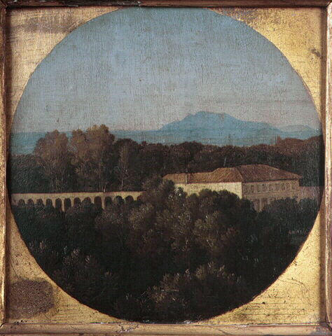 The Orange Tree of the Borghese Villa - Jean-Auguste-Dominique Ingres