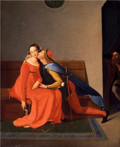 Paolo and Francesca - Jean-Auguste-Dominique Ingres