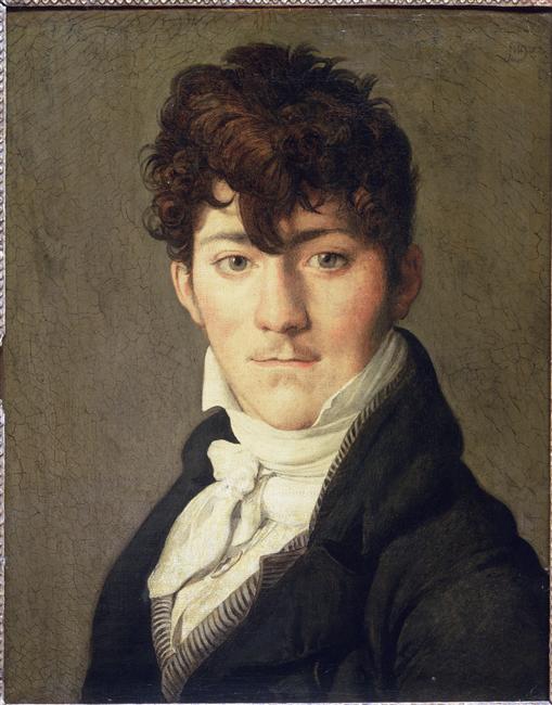 Predicted Portrait of Auguste François, Painter and Naval Officer - Jean-Auguste-Dominique Ingres