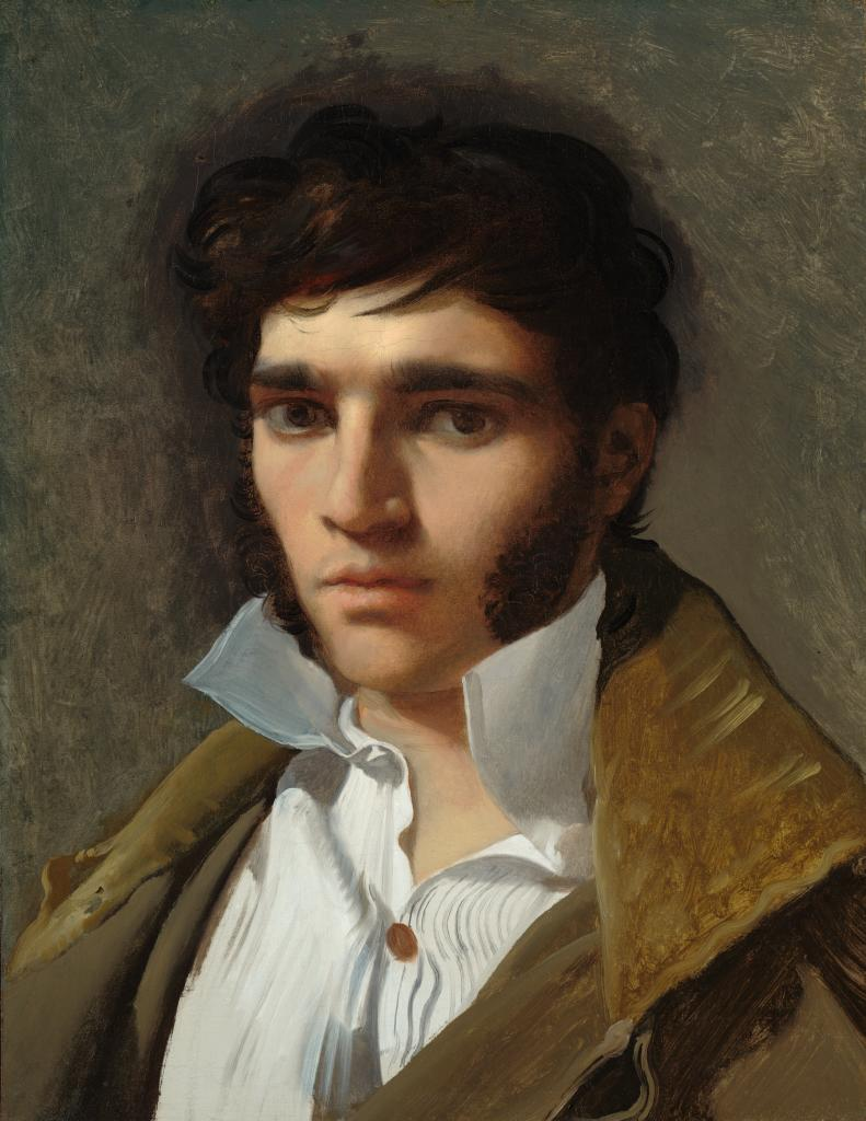 Portrait of the Sculptor Paul Lemoyne - Jean-Auguste-Dominique Ingres