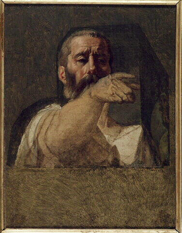 Study for the Centurion of the Martyrdom of Saint Symphorien - Jean-Auguste-Dominique Ingres