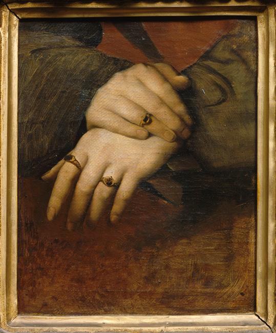 Study of Women's Hands - Jean-Auguste-Dominique Ingres