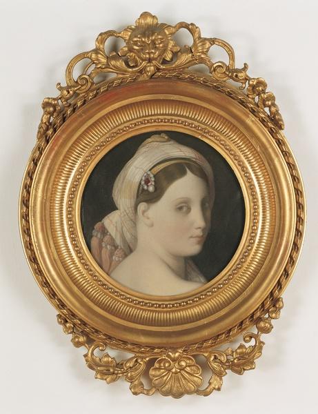 Head of the Great Odalisque - Jean-Auguste-Dominique Ingres