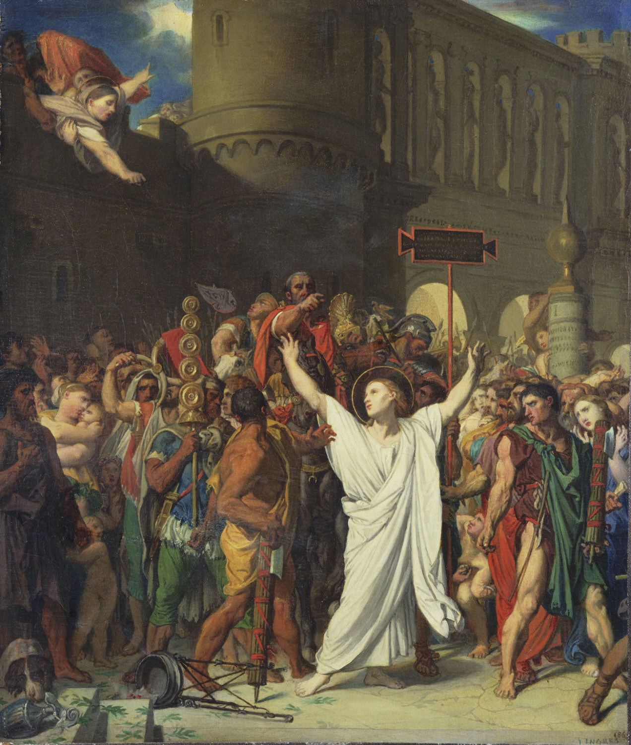 The Martyrdom of Saint Symphorien - Jean-Auguste-Dominique Ingres
