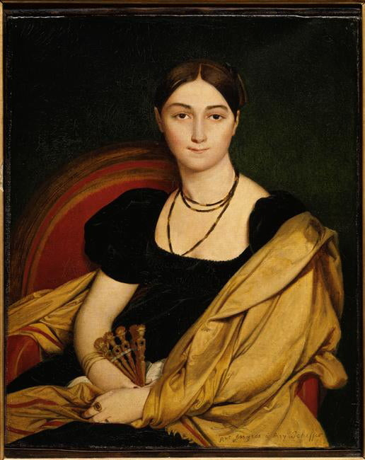 Portrait of Madame Devauçay - Jean-Auguste-Dominique Ingres