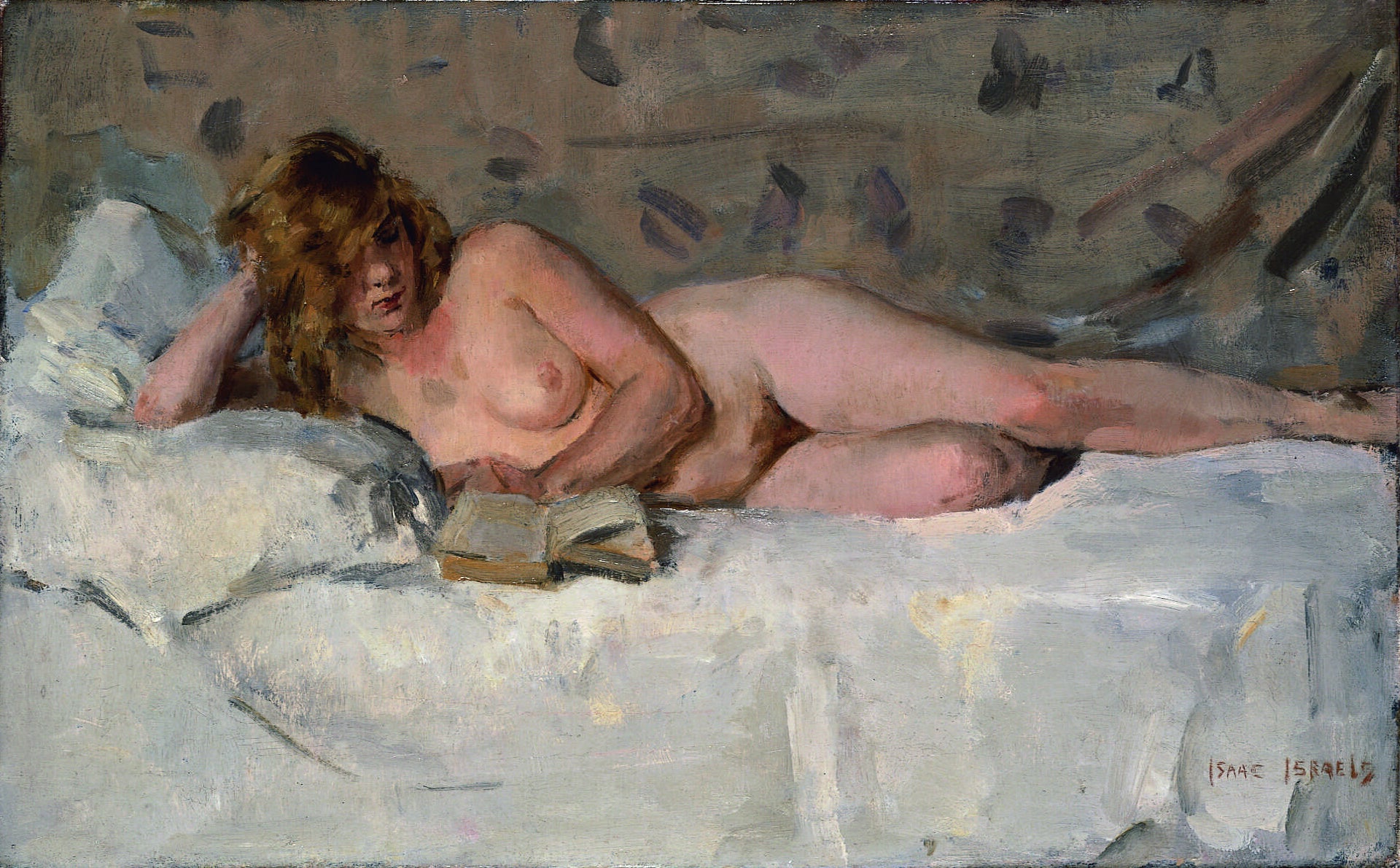Nu couché (Sjaantje van Ingen) - Isaac Israëls - Alpha Reproduction