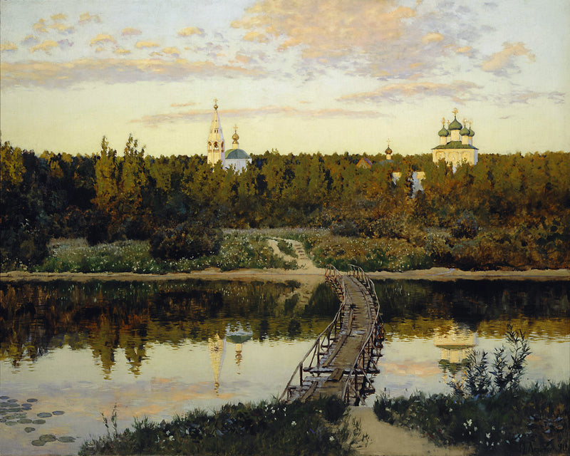 Silent Monastery - Isaac Levitan