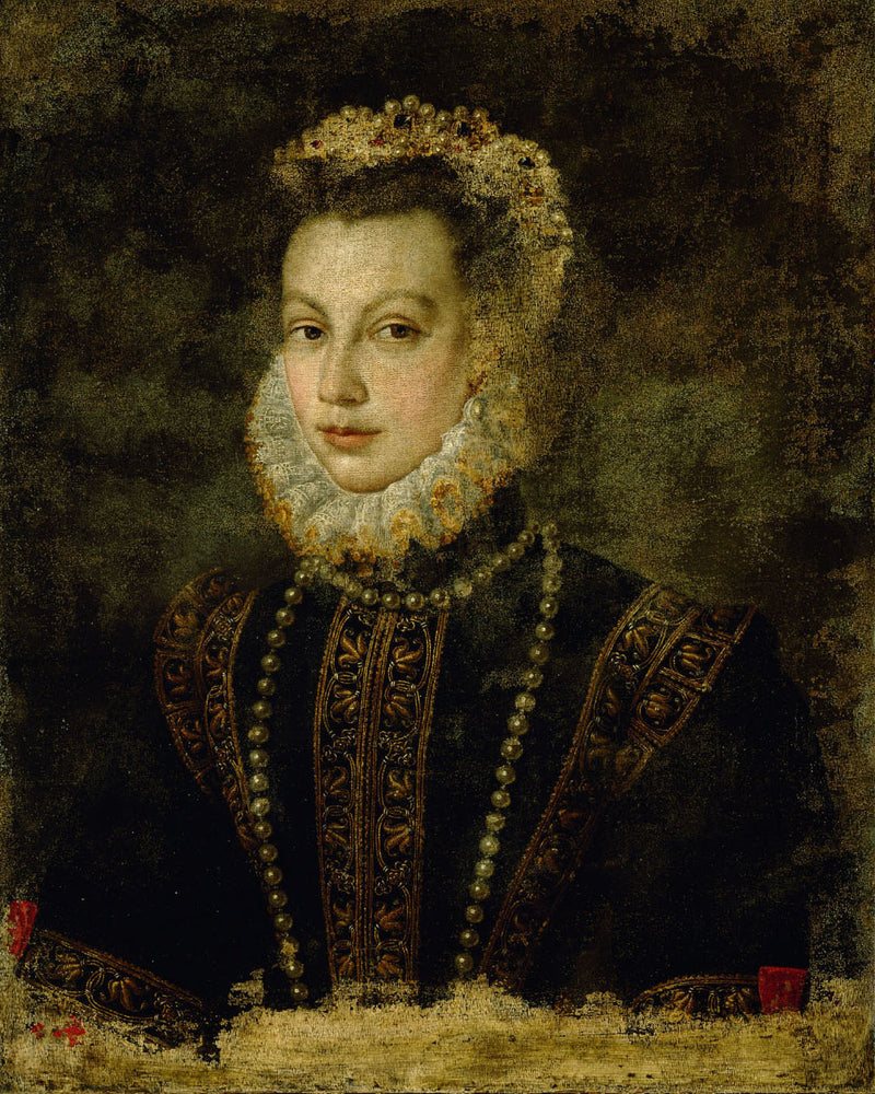 Portrait d'Élisabeth de France - Sofonisba Anguissola