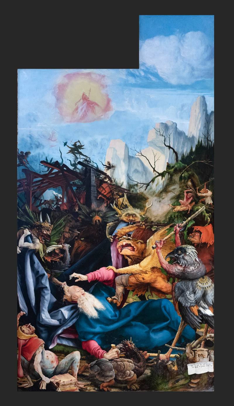 Temptation of Saint Anthony - Matthias Grünewald