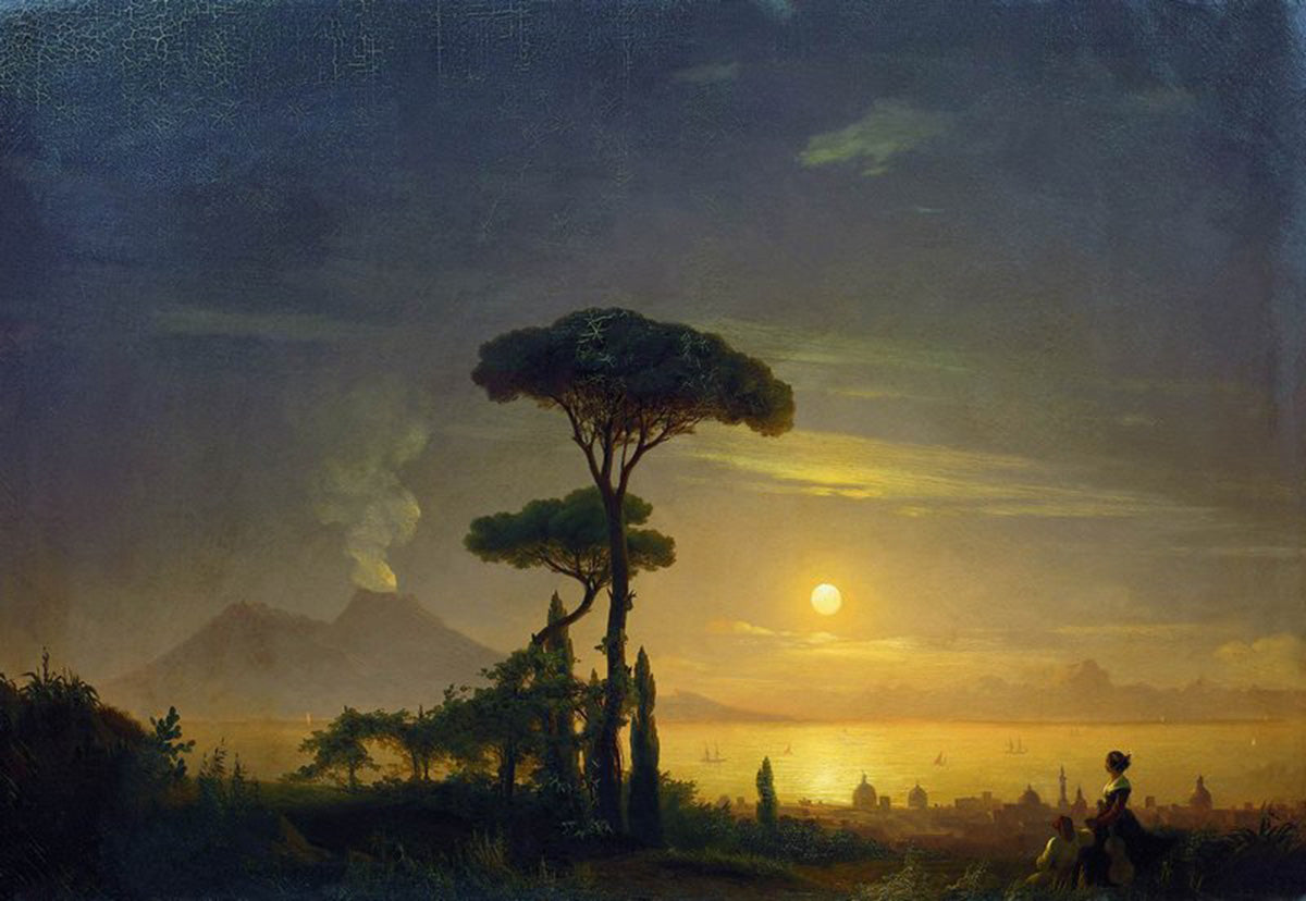 La baie de Naples - Ivan Aïvazovski