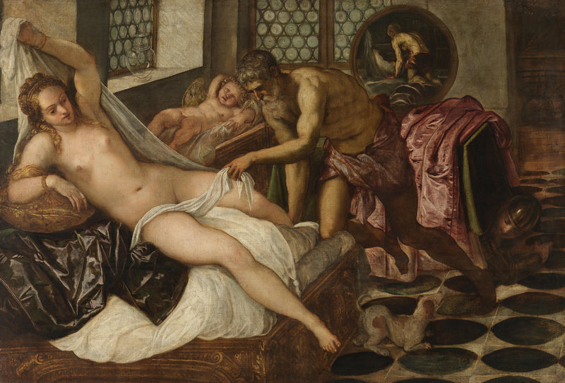 Venus, Mars et Vulcan - Jacopo Tintoretto