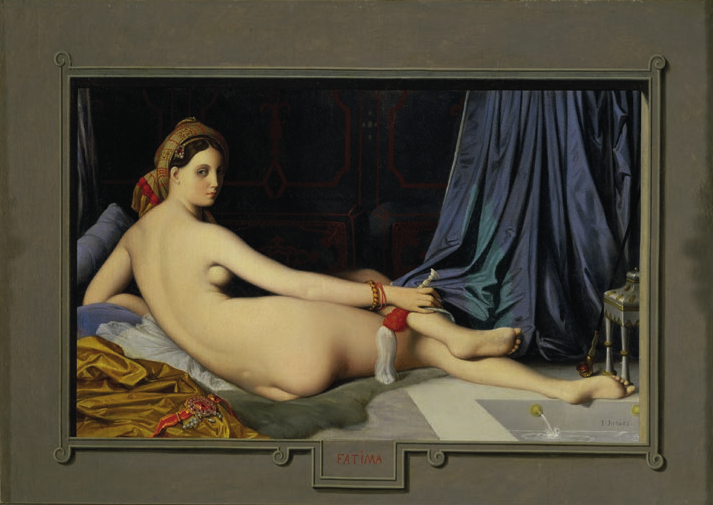 Fatima as Odalisque - Jean-Auguste-Dominique Ingres