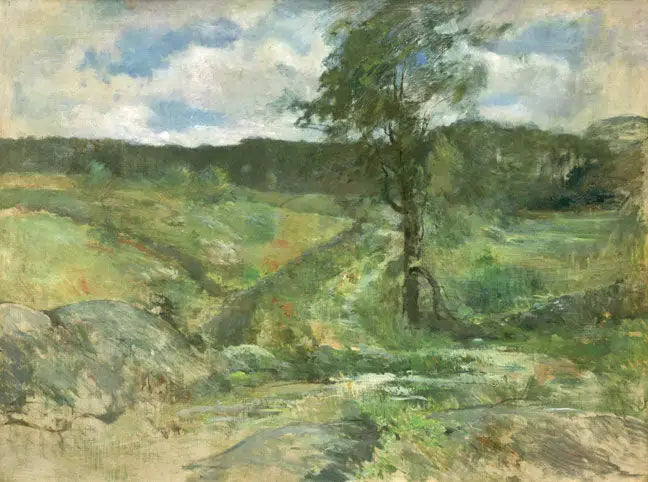 Landscape, Branchville - John Henry Twachtman