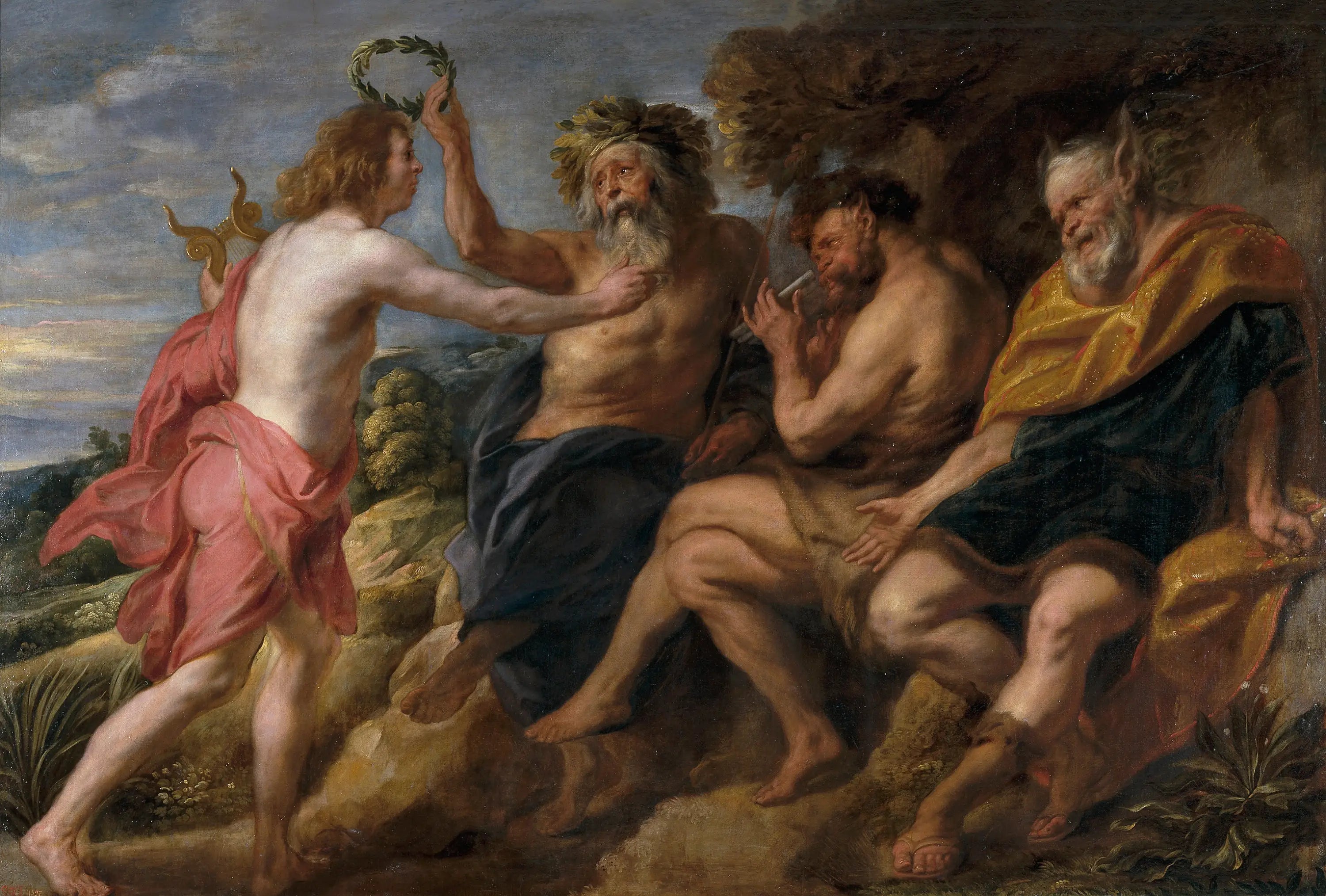 Apollon vainqueur de Pan - Peter Paul Rubens - Alpha Reproduction