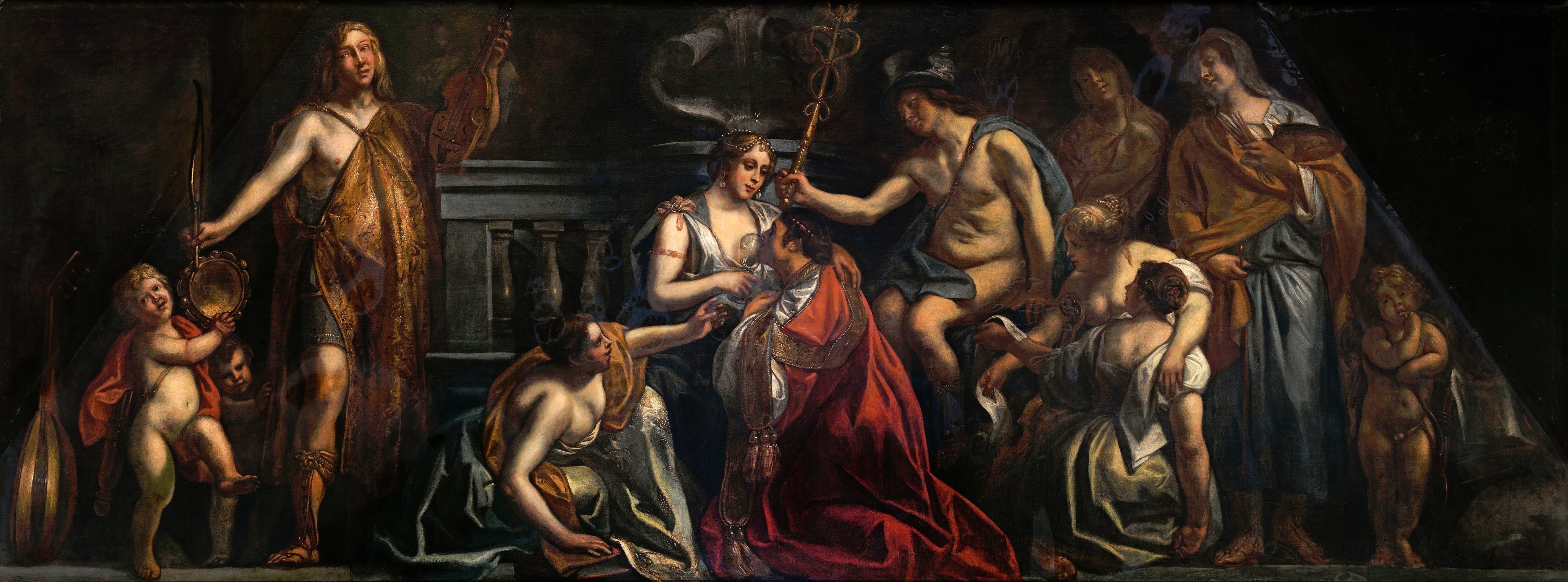 L'industrie et le commerce favorisent l'épanouissement de l'art - Jacob Jordaens