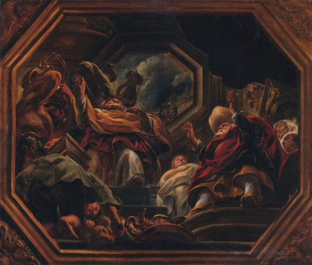 Oracle d'Apollon - Jacob Jordaens