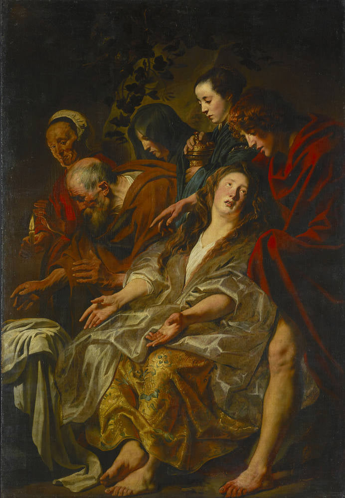 Les proches du Christ au tombeau - Jacob Jordaens1