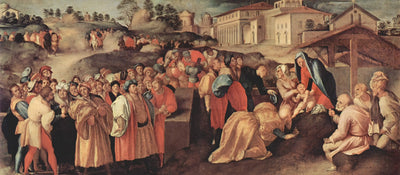 Adoration des Mages - Pontormo - Alpha Reproduction