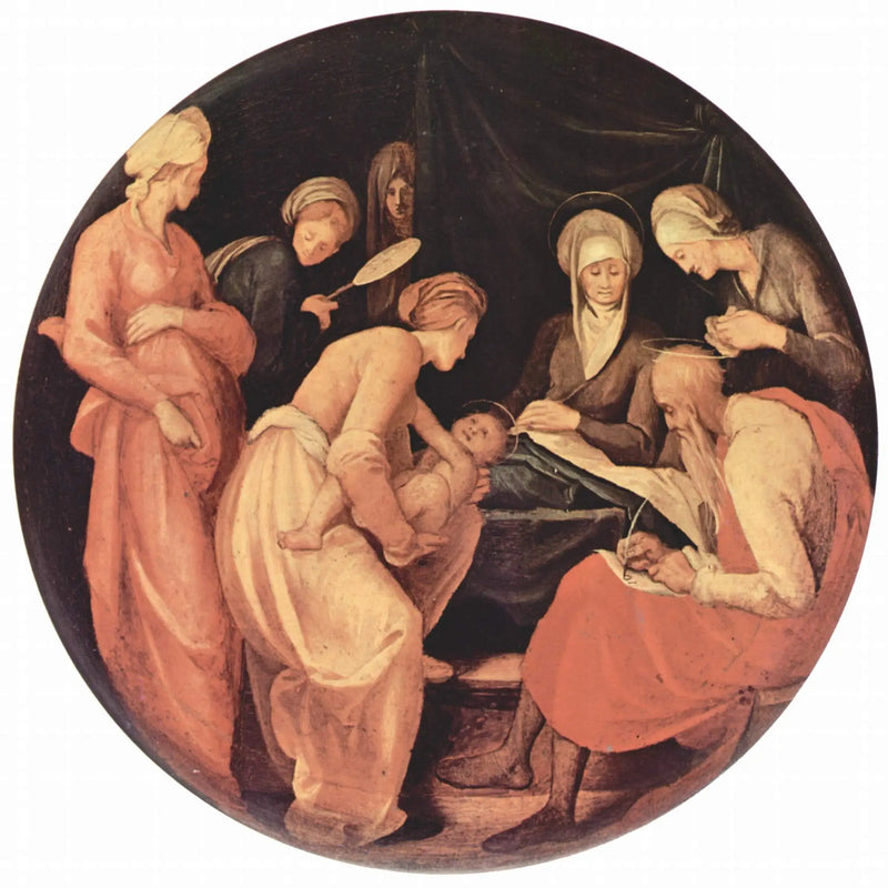 Birth of Jean-Baptiste - Pontormo