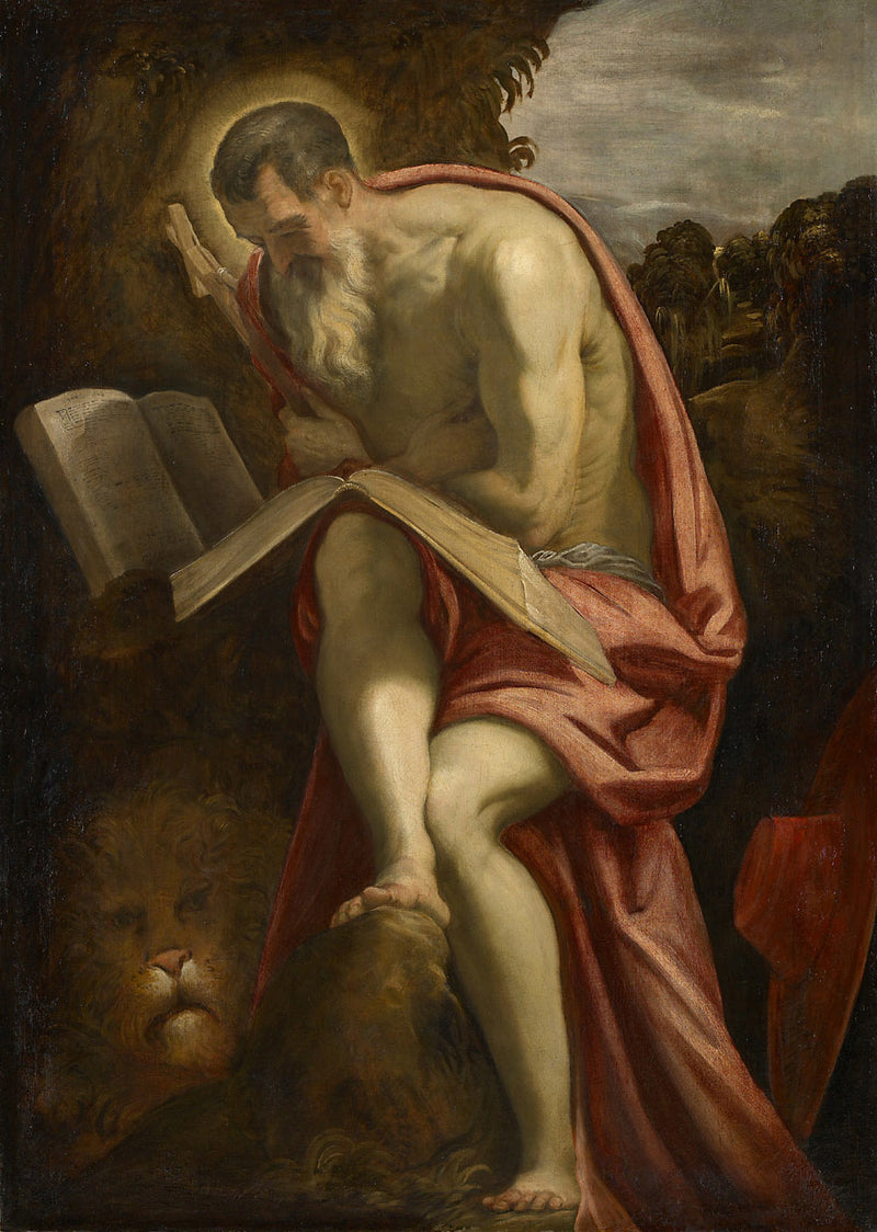 Saint Jerome - Jacopo Tintoretto