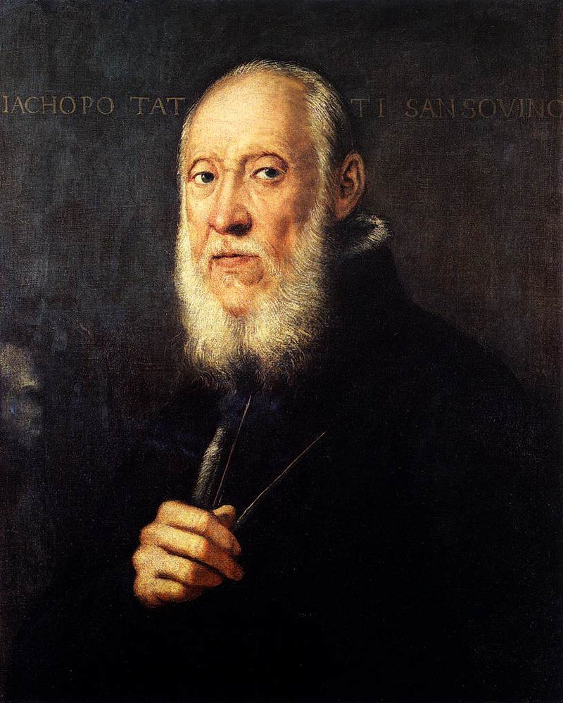 Portrait of Jacopo Sansovino - Jacopo Tintoretto