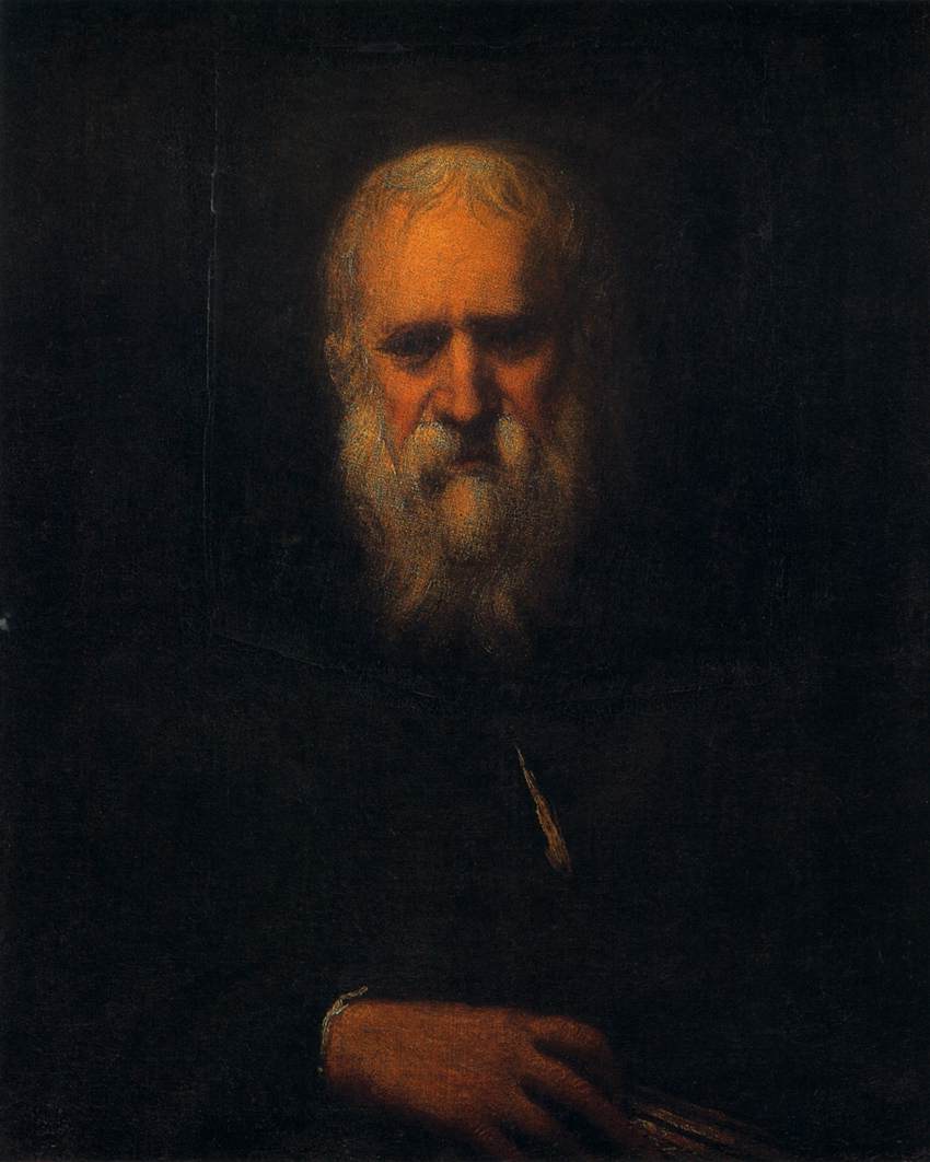 Autoportrait avec un livre - Jacopo Tintoretto - Alpha Reproduction