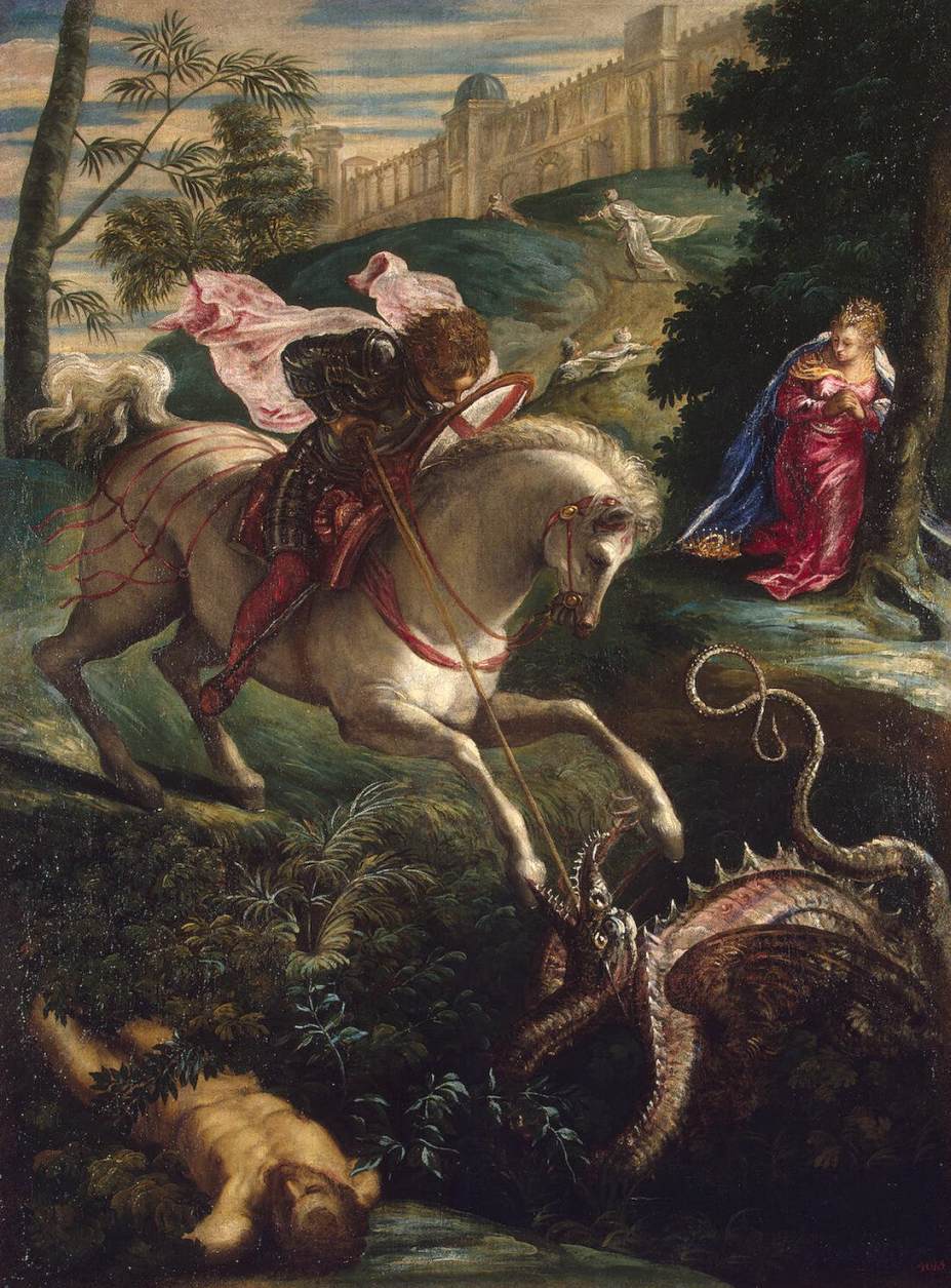 Saint-Georges - Jacopo Tintoretto - Alpha Reproduction