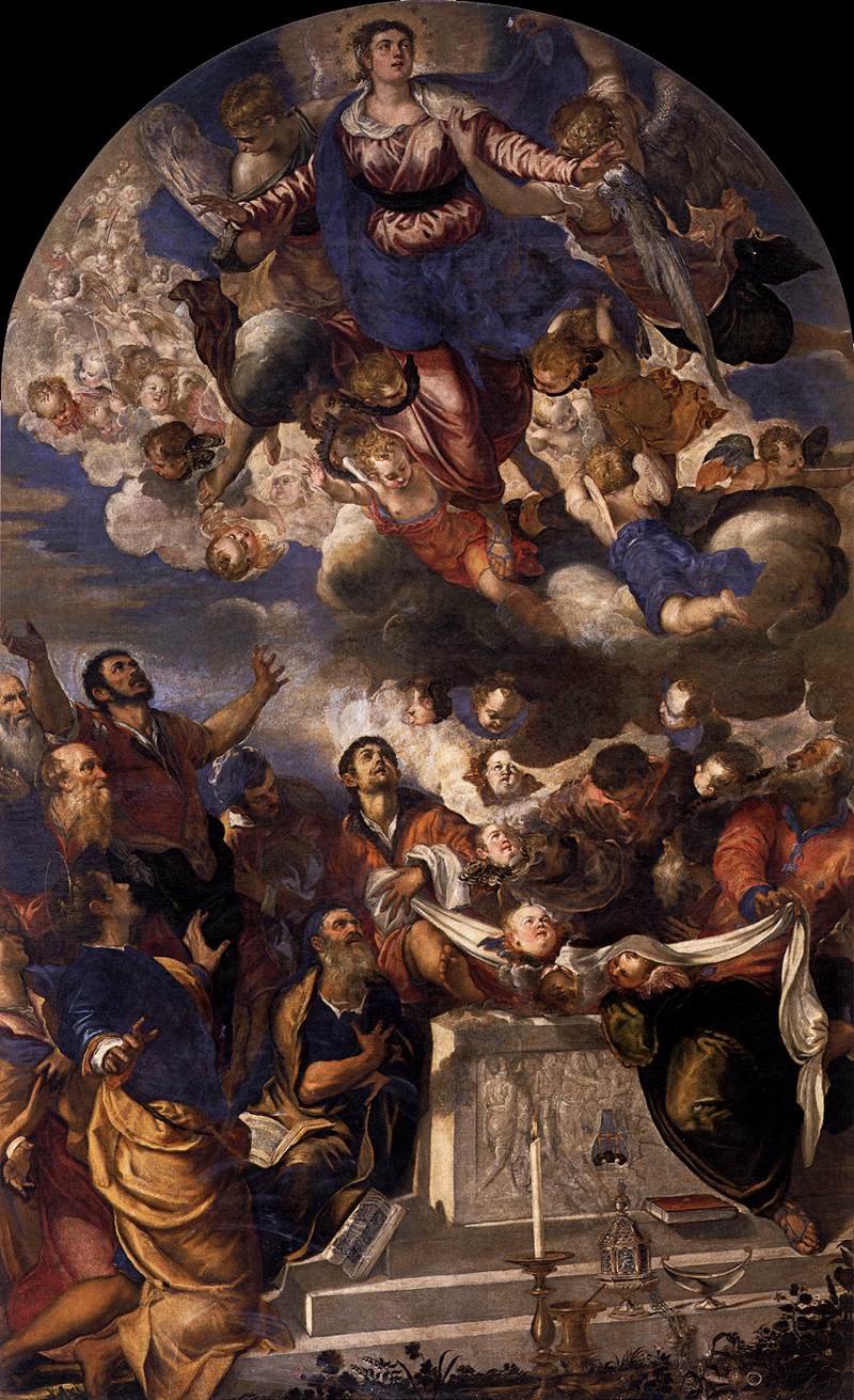 Assumption of Mary - Jacopo Tintoretto
