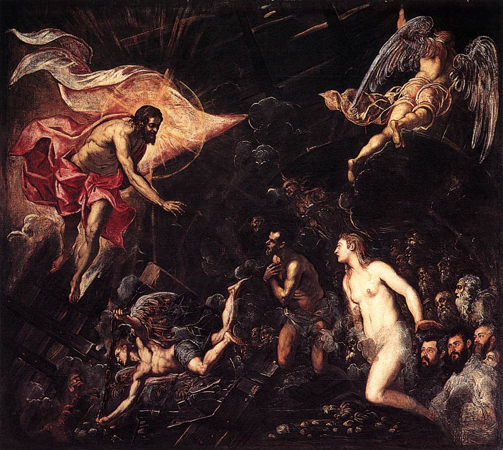 La descente aux enfers - Jacopo Tintoretto - Alpha Reproduction